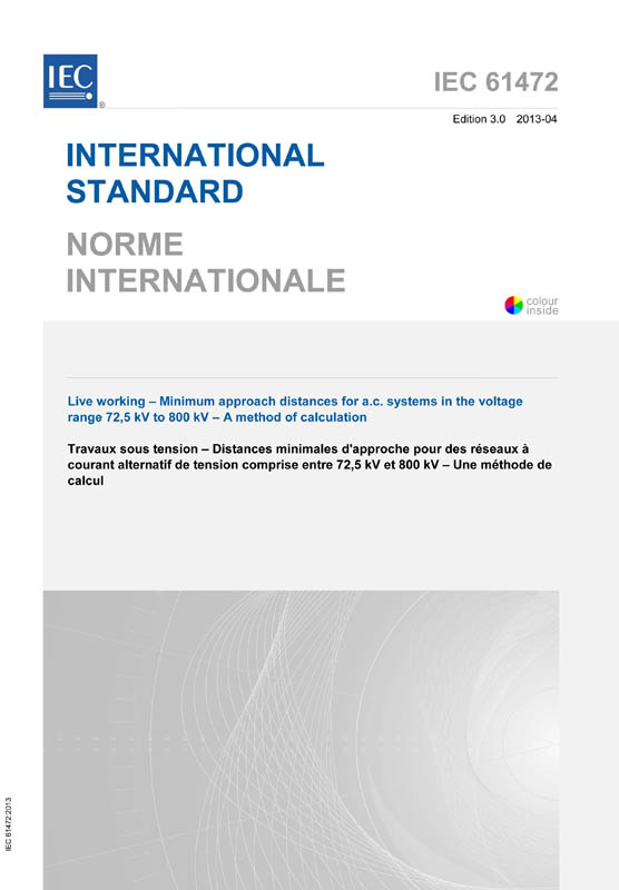 Cover IEC 61472:2013